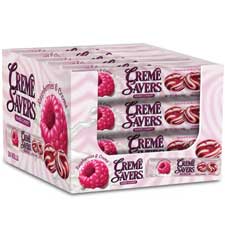 Creme Savers Hard Candy Raspberries and Creme 24ct Box