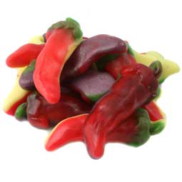 Vidal Gummy Fire Peppers 2.2 Lb