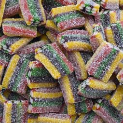Vidal Rainbow Licorice Bricks 2.2 Lb