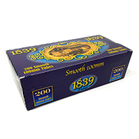 1839 Smooth 100 Cigarette Tubes 200ct 