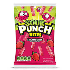 Sour Punch Strawberry Bites 5oz Bag 