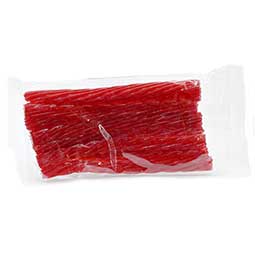 Kennys Jumbo Licorice Twists Red Raspberry 8oz Expires February 26th 2026