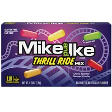 Mike and Ike Thrill Ride 4.25oz Theater Box