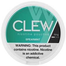 CLEW Nicotine Pouches Spearmint 6mg 5ct