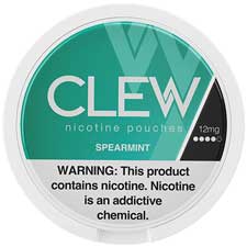CLEW Nicotine Pouches Spearmint 12mg 5ct