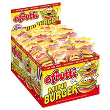 eFrutti Gummi Mini Burger 60ct Box Expires November 17th 2026