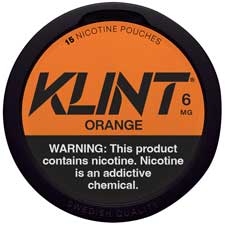 KLINT Nicotine Pouches Orange 6mg 5ct