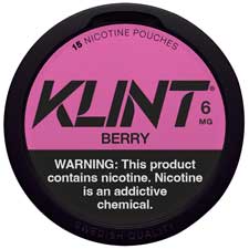KLINT Nicotine Pouches Berry 6mg 5ct