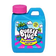 Bubble Jug Blue Raspberry Bubble Gum, 1.94oz Jug