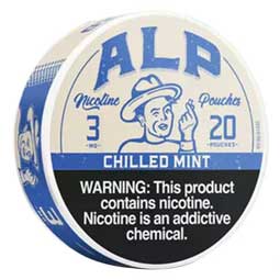 ALP Nicotine Pouches Chilled Mint 3mg 5ct 