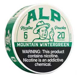 ALP Nicotine Pouches Mountain Wintergreen 6mg 5ct 