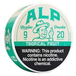 ALP Nicotine Pouches Tropical Fruit 9mg 5ct 