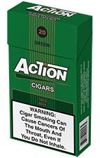 Action Filtered Cigars Green 