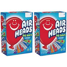 Airheads 90 Bars Assorted 90ct Box 