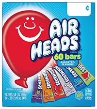 Airheads Assorted 60ct Box 