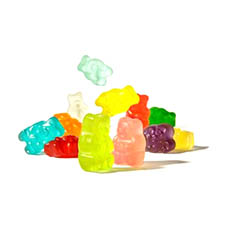 Albanese 12 Flavor Gummi Bears 1lb 