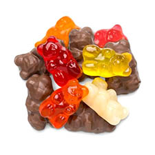 Albanese Chocolate Covered Gummi Bears 1lb 