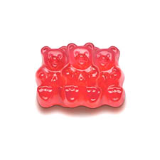 Albanese Gummi Bears Fresh Strawberry 1lb 