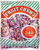 Alberts Chews Assorted Fruit 240ct Bag 