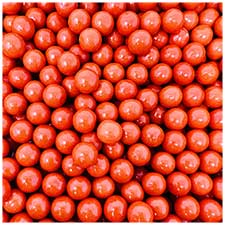 Alberts Color Splash Mini Gumballs Red 2lb 