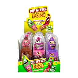 Alberts Dip N Fizz Bottle Pops 12ct Box 