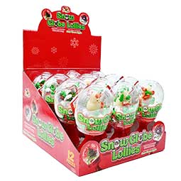 Alberts Snow Globe Lollies 12ct Box 