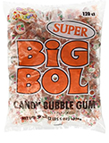 Alberts Super Big Bol Candy Coated Bubble Gum 120ct Bag 