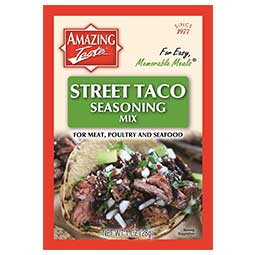 Amazing Taste Street Taco Seasoning 1oz Expires April 21st 2025 