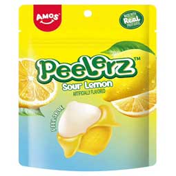 Amos Peelerz Gummy Lemon 6oz Bag 
