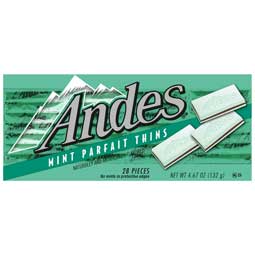 Andes Mint Parfait Thins 4.67oz Box 