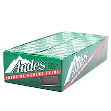 Andes Creme De Menthe Thins 120ct Box 