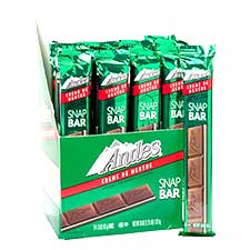 Andes Creme De Menthe Snap Bar 24ct Box 