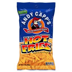 Andy Capps Fire Fries 3oz Bags 12ct Box 