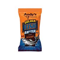 Andys Seasoning Golden Fish Breading 10oz Bag 