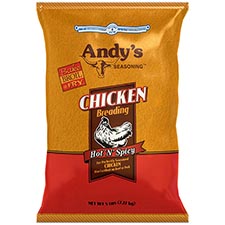 Andys Seasoning Hot n Spicy Chicken Breading 5lb Bag 