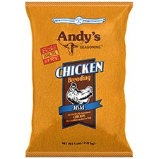 Andys Seasoning Mild Chicken Breading 5lb Bag 