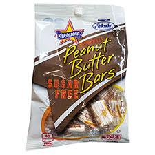 Atkinson Sugar Free Peanut Butter Bars 3.75oz Bag 