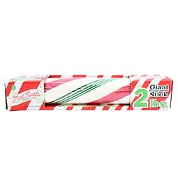 Atkinsons Red White and Green Giant 2lb Peppermint Stick 