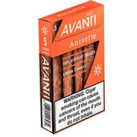 Avanti Anisette Cigars 10 5PKS 