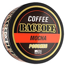 BaccOff Coffee Pouches Mocha 12ct Roll 