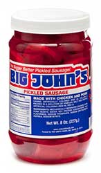 Big Johns Pickled Sausage Pint 
