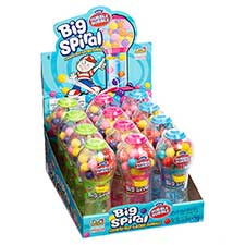 Kidsmania Dubble Bubble Big Spiral 12ct Box 