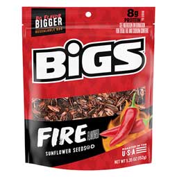 Bigs Sunflower Seeds Fire 5.35oz Bag 