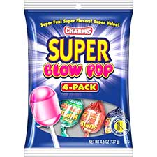 Charms Super Blow Pop Assorted 4.5oz Bag 