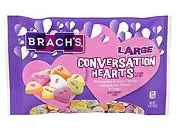 Brachs Large Conversation Hearts 14 oz Bag 