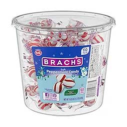 Brachs Soft Peppermint Tub 110ct 