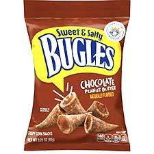 Bugles Chocolate Peanut Butter 3.25oz Bag 