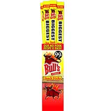 Bulls Biggest Original Snack Sticks No Pork 24ct Box 