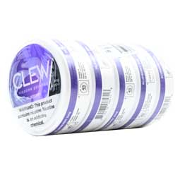 CLEW Nicotine Pouches Blueberry 3mg 5ct 