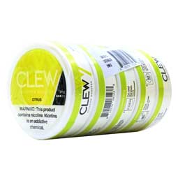 CLEW Nicotine Pouches Citrus 9mg 5ct 